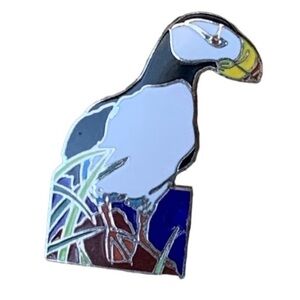 Puffin Bird Hat Pin Brooch Pin Back Lapel Pin